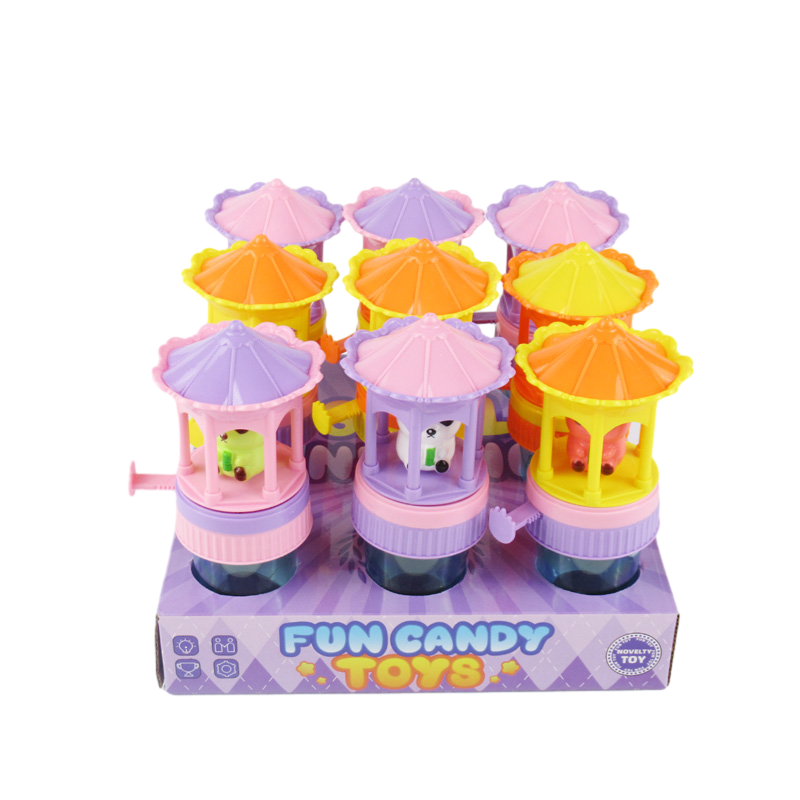 candy toy with carousel